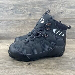Whitewoods 302 Cross Country Ski Boots Men's Size 6.5-7 US Black